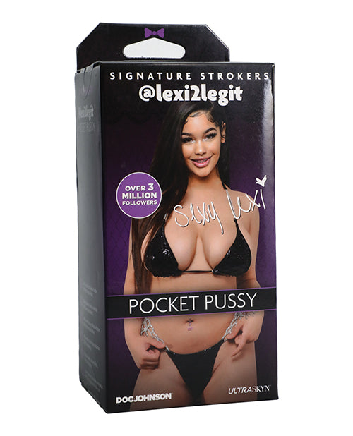 Doc Johnson 5510-06-BX @lexi2legit Pocket Pussy, Tan TPE