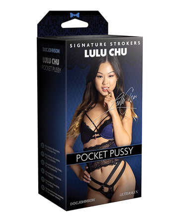 Doc Johnson 5510-37-BX Lulu Chu Pocket Pussy, TPE, Ivory