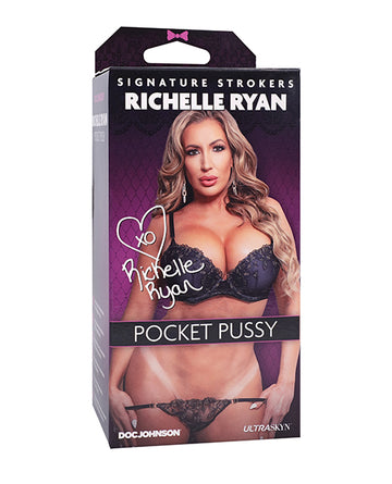 Doc johnson 5511-01-BX Richelle Ryan Vanilla Pocket Pussy, Ivory