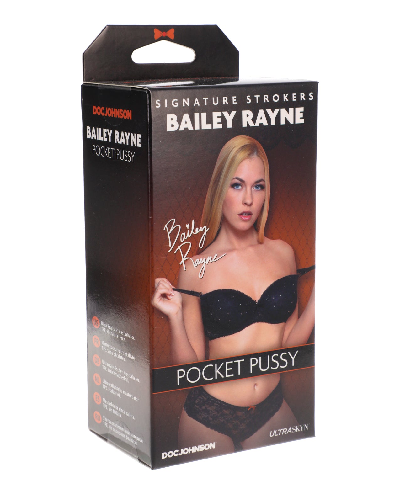 Doc Johnson 5630-01-BX Signature Strokers Pocket Pussy, Ivory TPE