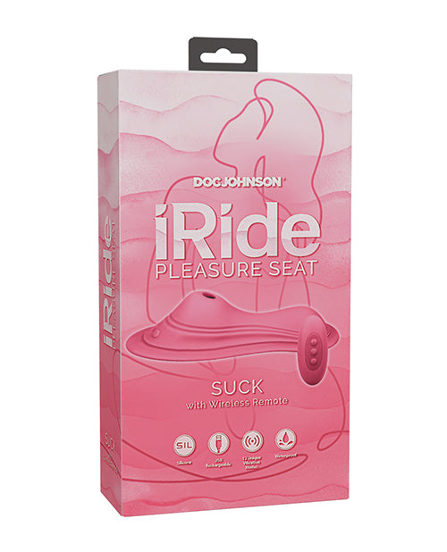 Doc Johnson 6020-06-BX iRide Pleasure Seat Stimulator, Dusty Pink
