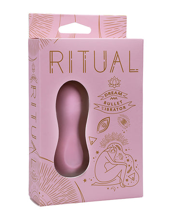 Doc Johnson 7000-11-BX RITUAL Dream Rechargeable Silicone Bullet Vibe - Pink