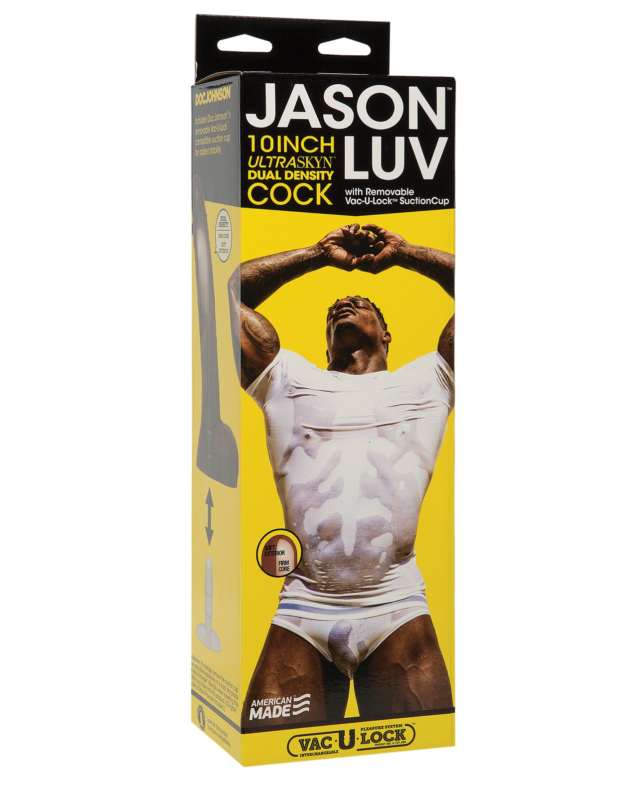 Doc Johnson 8060-06-BX Signature Cocks ULTRASKYN 10" Cock w/Suction Cup