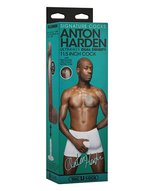 Doc Johnson 8160-22-BX Anton Harden Signature Cock, 11", TPE, Suction Cup
