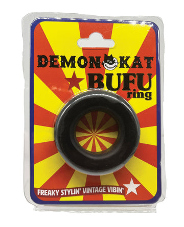 Demon Kat DK2000 BuFu Ring, Black Thermoplastic Elastomer
