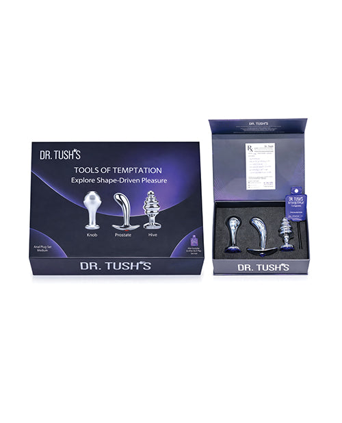 Dr. Tush’s Tools of Temptation Medium Metal Accessory Set
