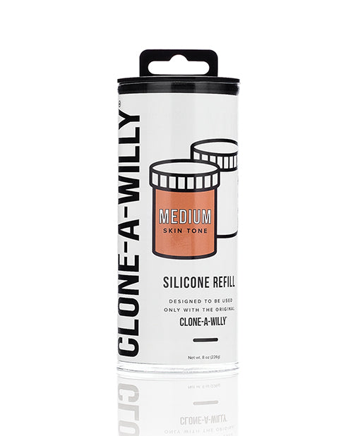 Clone-A-Willy 1501 Silicone Refill, Medium Tone, 7 oz Platinum-Cure
