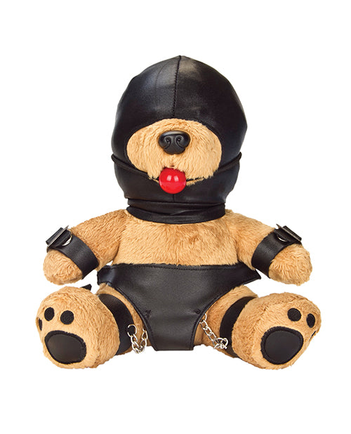 Bondage Bearz Gary Gag Ball Plushie, 8-inch Adult Novelty Decor