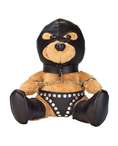Electric Novelties Bondage Bearz Sal The Slave Plush Bear, 8-Inch