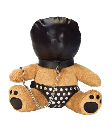 Bondage Bearz Gimpy Glen Stuffed Animal, BDSM Collectible