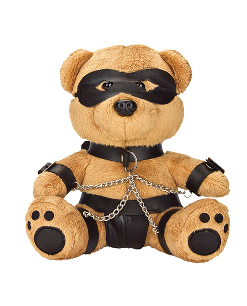 Electric Bondage Bearz Charlie Chains Plushie, 8" Brown