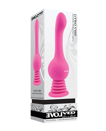 Evolved EN-RS-1607-2 Gyro Vibe, Pink Silicone, 3 Speeds