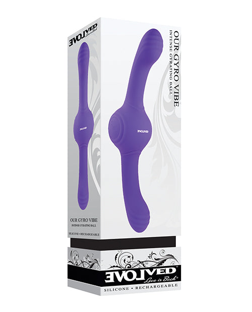 Evolved EN-RS-1614-2 Gyro Vibe, Purple Dual Shaft Vibrator
