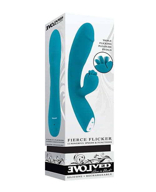 Evolved EN-RS-3106-2 Fierce Flicker, Teal Dual Vibe