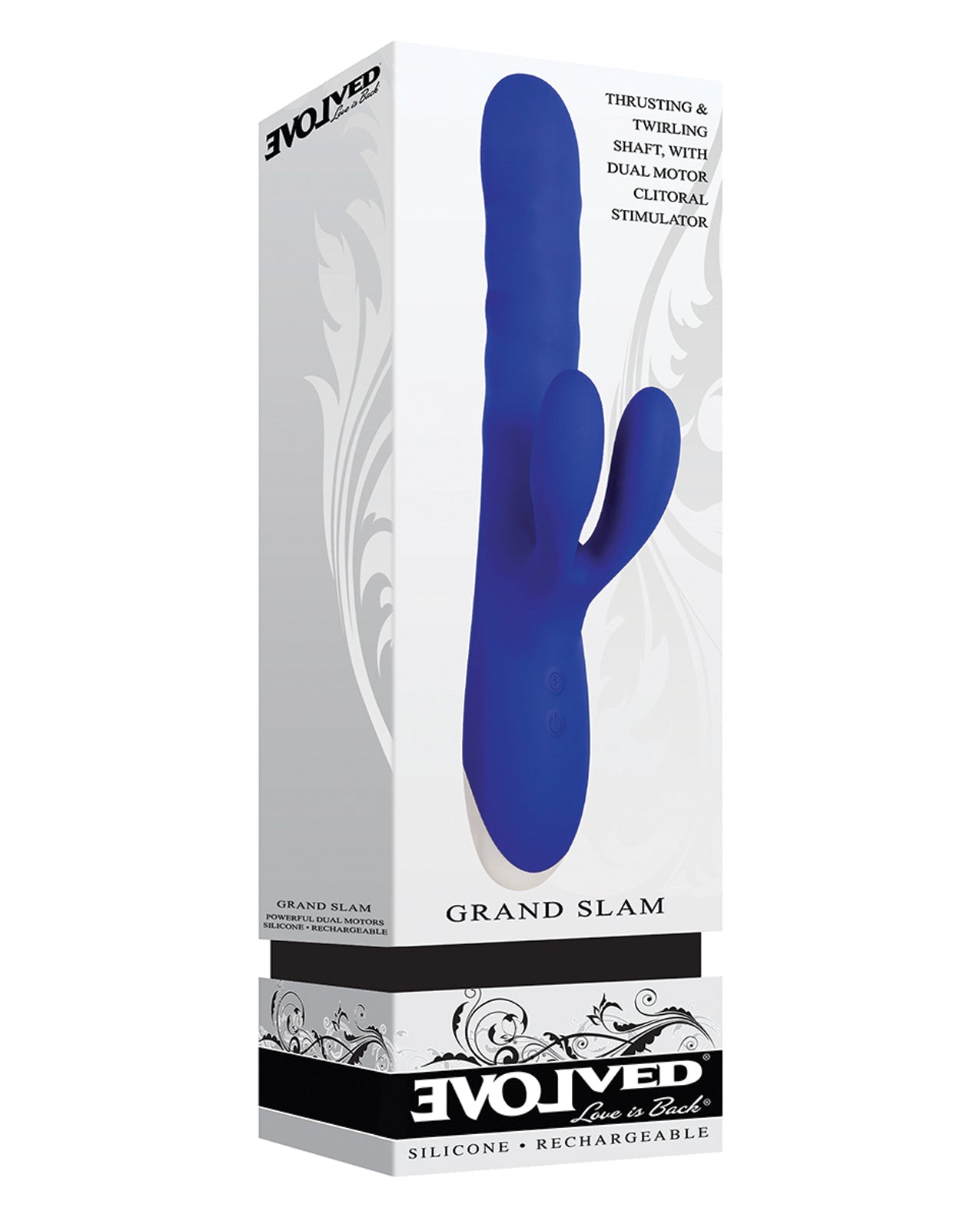 Evolved EN-RS-3602-2 Grand Slam Vibrator, Blue