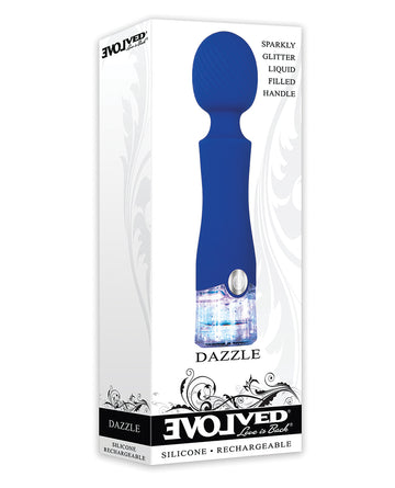 Evolved EN-RS-4357-2 Rechargeable Wand, Blue, 10 Speeds, Vibrating