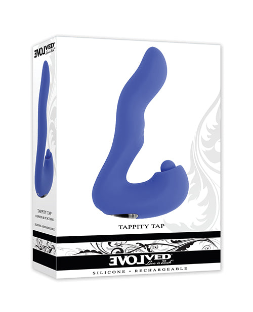 Evolved Novelties Tappity Tap Vibrator, Blue