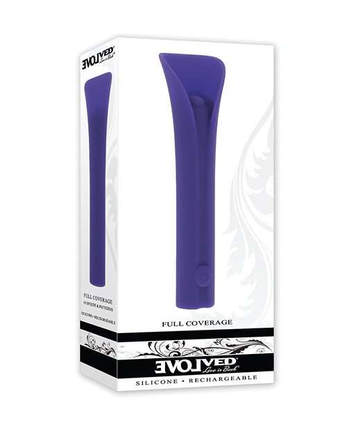 Evolved Novelties Full Coverage Stimulator, Purple