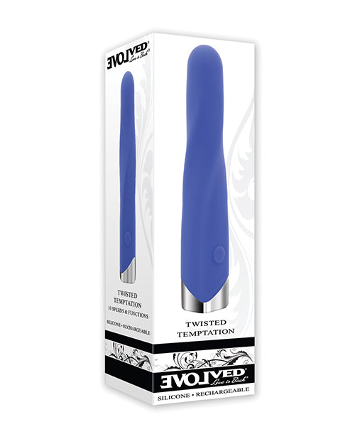 Evolved Twisted Temptation Vibrating Bullet, Purple – 3x LR44 Batteries Included