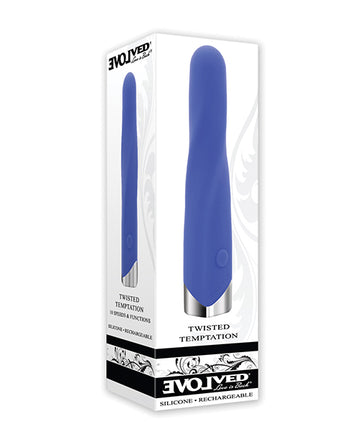 Evolved Twisted Temptation Vibrating Bullet, Purple – 3x LR44 Batteries Included