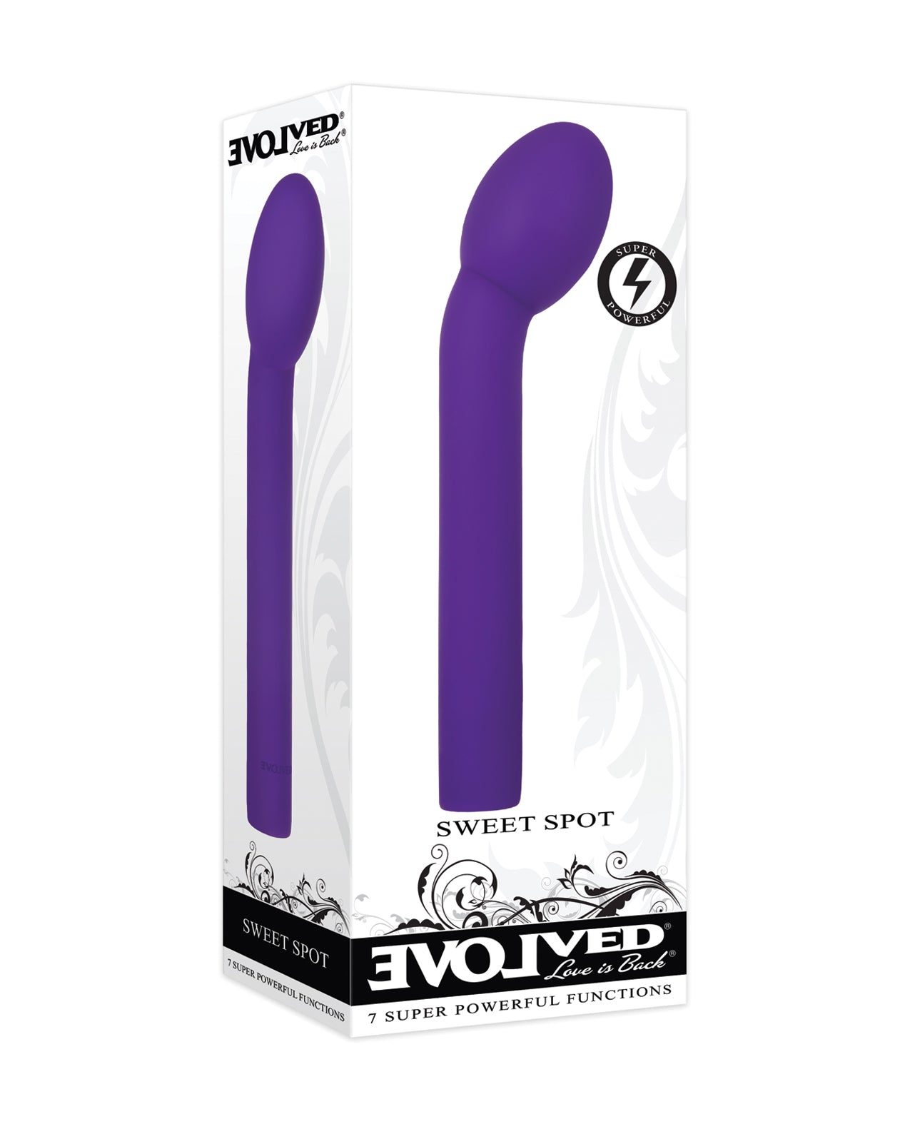 Evolved EN-RS-6276-2 Sweet Spot Purple G-Spot Vibe, 7 Speeds