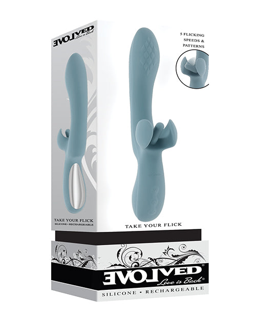 Evolved EN-RS-6541-2 Take Your Flick, Vibrating Blue