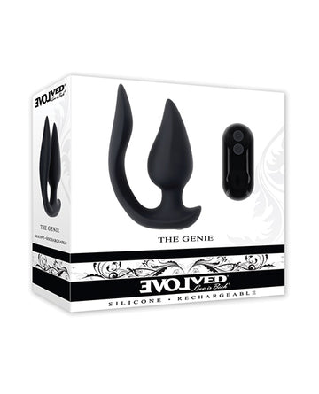 Evolved EN-RS-6770-2 The Genie Vibrating Massager, Black