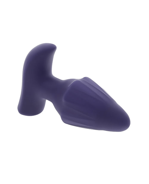 Evolved Starburst Vibrating Silicone Adult Toy - Purple