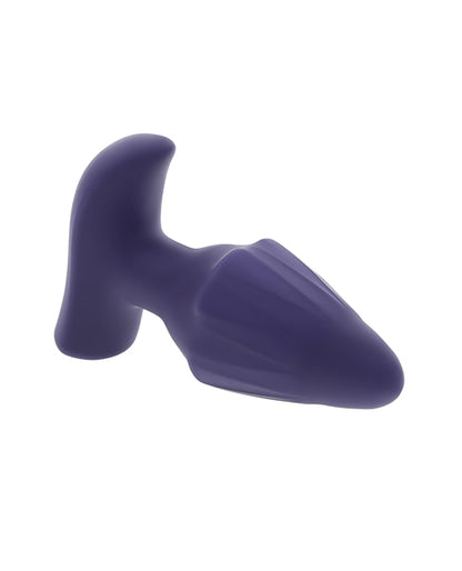 Evolved Starburst Vibrating Silicone Adult Toy - Purple
