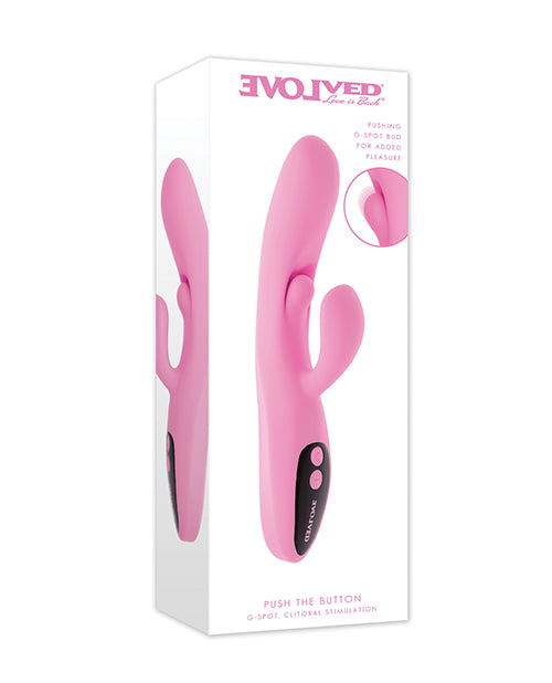 Evolved EN-RS-7159-2 Push the Button, Pink Vibrating G-Spot Toy
