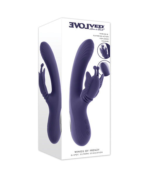 Evolved Wings of Frenzy Purple Vibrator