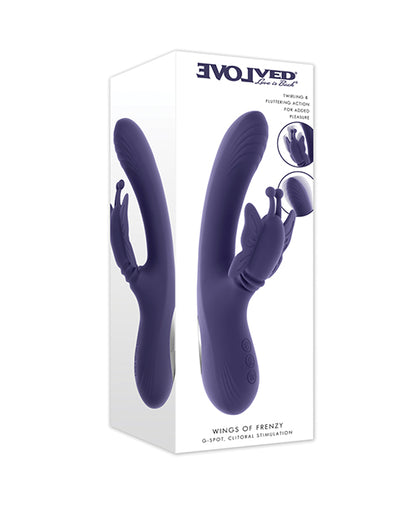 Evolved Wings of Frenzy Purple Vibrator