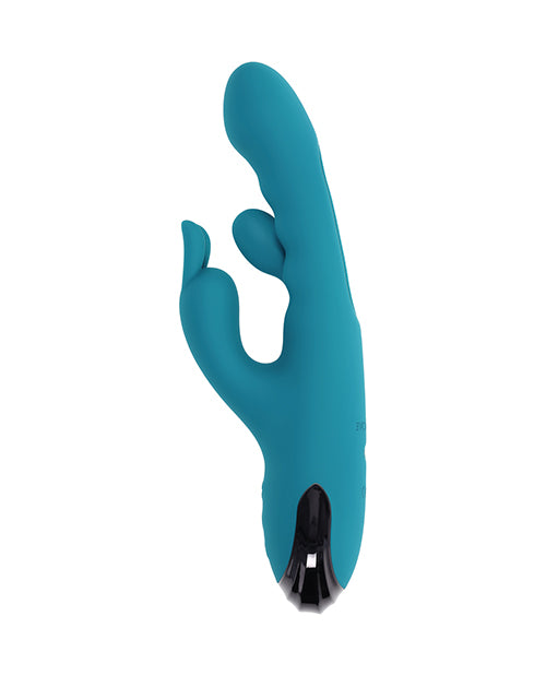 Evolved Bunny Tapper Vibrator, Teal