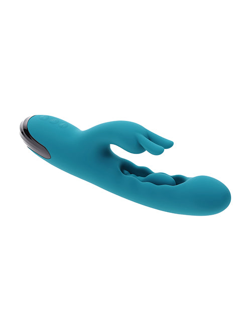 Evolved Bunny Tapper Vibrator, Teal