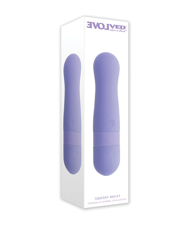Evolved EN-RS-7272-2 Squishy Bullet, Lilac Silicone Vibrator