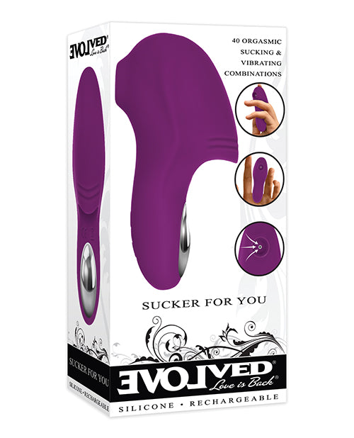 Evolved EN-RS-8812-2 Sucker For You Vibe, Purple