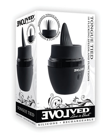 Evolved Tongue Tied Flicking Massager, Rechargeable & Waterproof