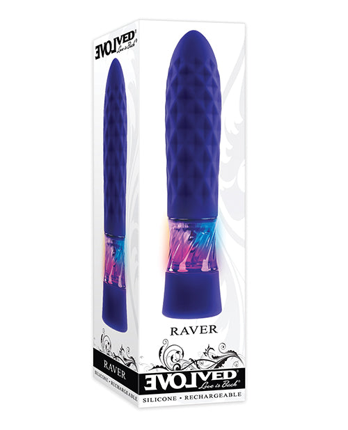 Evolved EN-RS-9505-2 Light Up Bullet, Purple, 8-Speed, USB Rechargeable