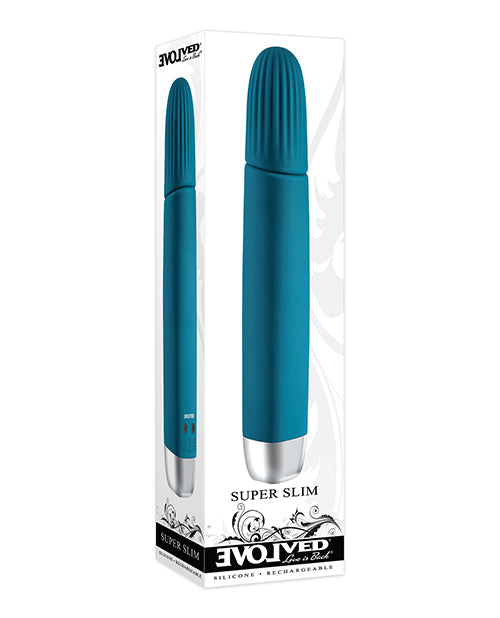Evolved EN-RS-9741-2 Super Slim Wand, Teal, 12 Speeds, USB
