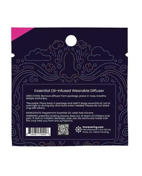 Essence Ring Chill Rave Ring Single Sachet, Pink Peppermint