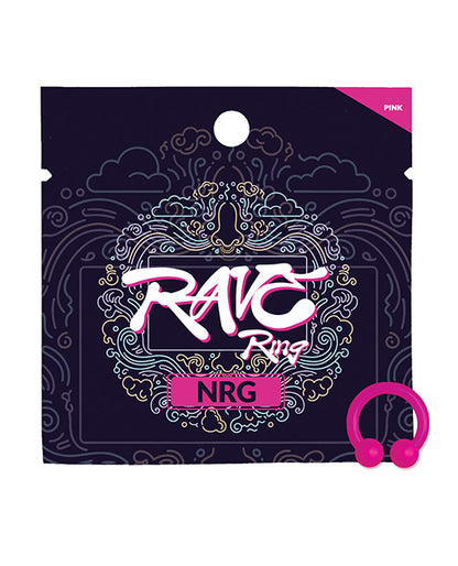 Essence Ring Rave Ring NRG Energy Scent Septum Ring Sachet, Pink
