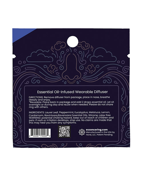 Essence Ring Rave Ring Xhale Single Sachet, Blue