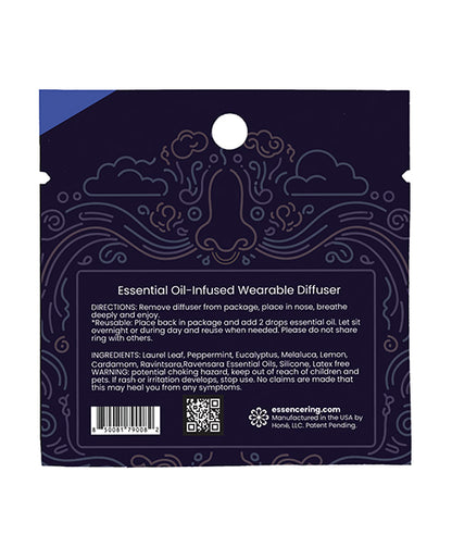Essence Ring Rave Ring Xhale Single Sachet, Blue