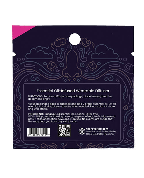 Essence Ring Rave Ring Vapor Eucalyptus Scent, Pink