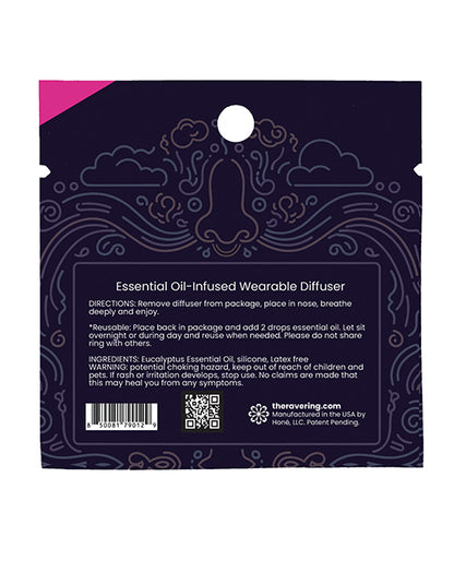 Essence Ring Rave Ring Vapor Eucalyptus Scent, Pink