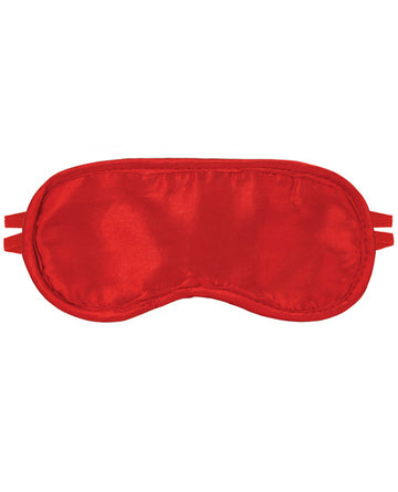 Erotic Toy Company RED Satin Fantasy Blindfold, Red, Satin, One Size
