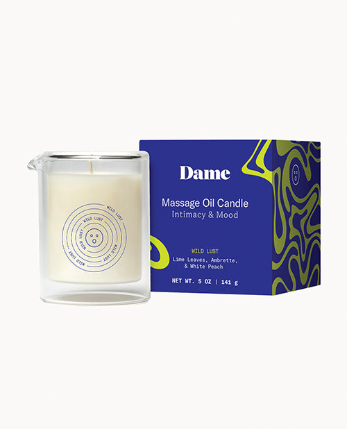 Dame MOC-5-WL Massage Oil Candle - Wild Lust