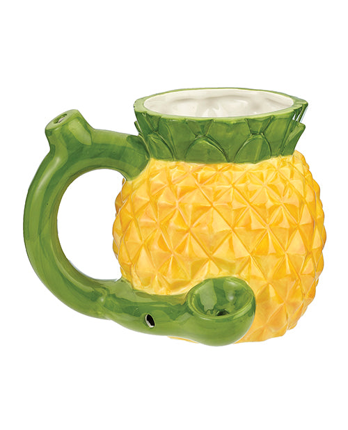 Fashioncraft 88114 Pineapple Shaped Smoking Mug, Ceramic, 18oz