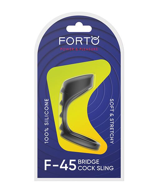 Femme Funn FO-244-05 Textured Bridge Cock Sling, Silicone