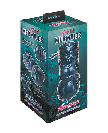Friki Tiki Arielola Mermaid Stroker, Ivory Silicone – Phthalate-Free